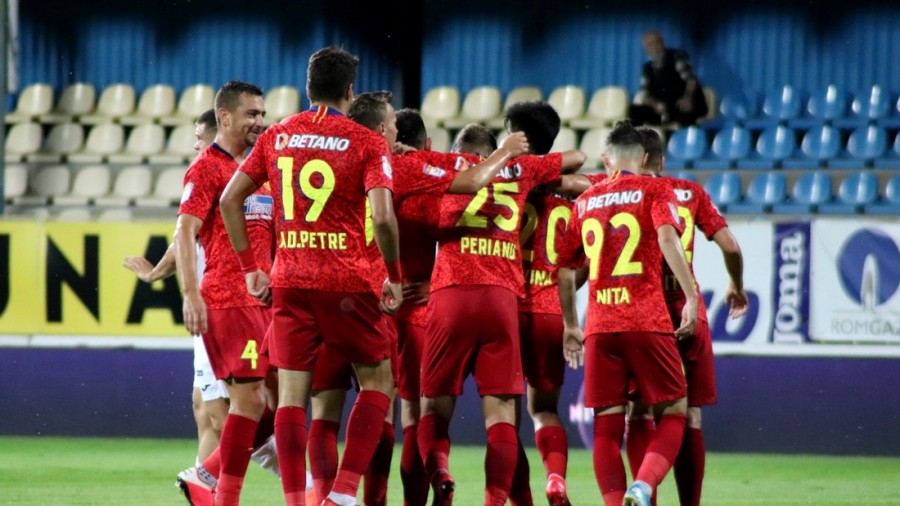 FCSB a învins-o pe Gaz Metan Mediaş cu scorul de 1-0