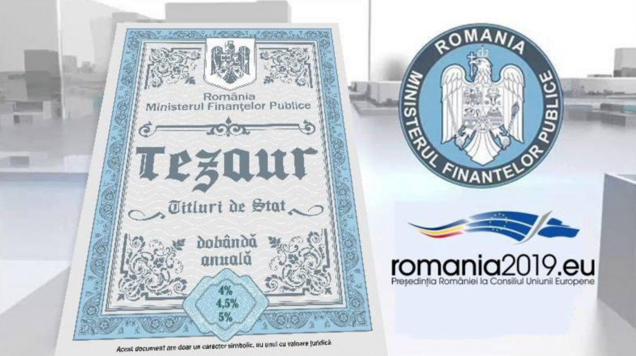 Românii au investit peste 700 de milioane de lei în titluri de stat Tezaur