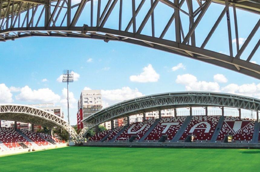 Tururi ghidate la noul stadion Francisc Neuman