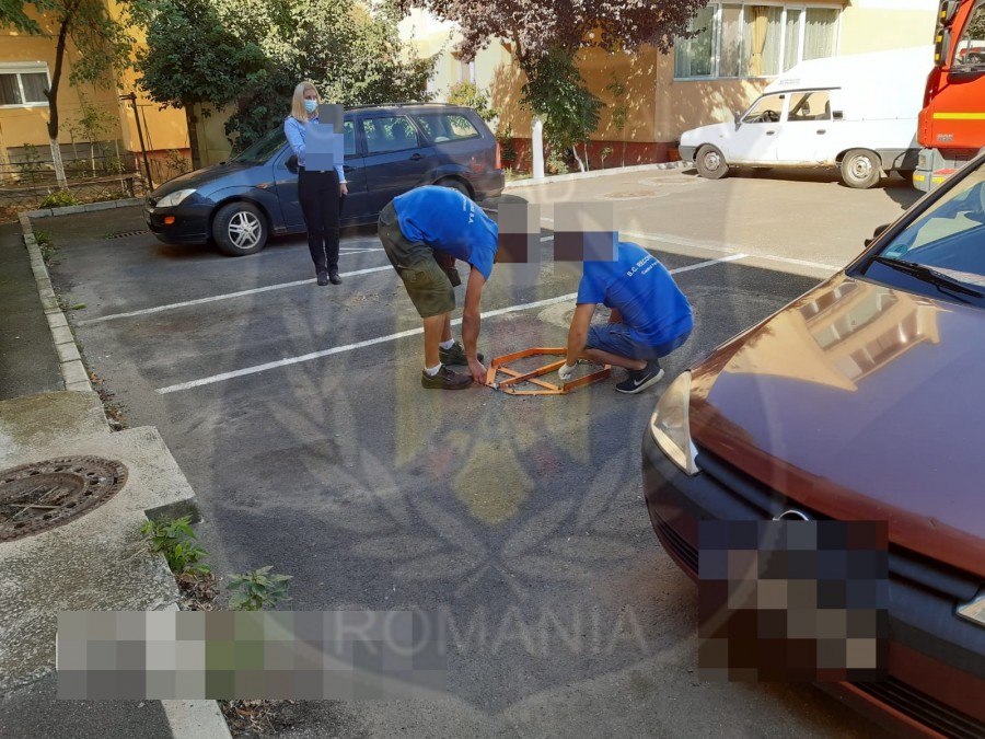 Locurile de parcare ocupate ilicit la Miorița, eliberate de polițiștii locali