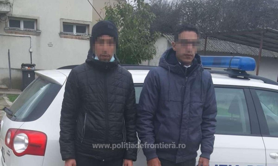 Cinci cetăţeni străini depistaţi de polițiștii de frontieră bihoreni și arădeni
