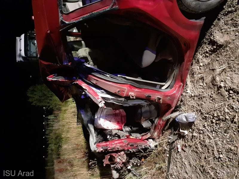 Accident grav la Zerind. Două persoane decedate şi două rănite