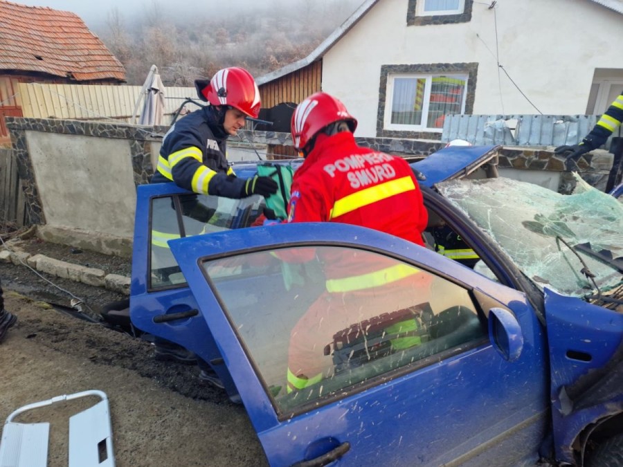 Accident rutier la Căpruța