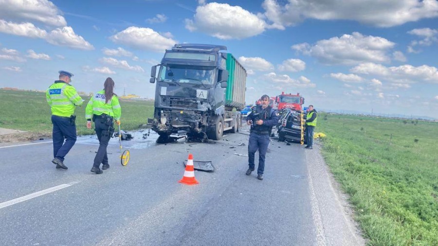 Accident mortal pe centura Aradului (FOTO)