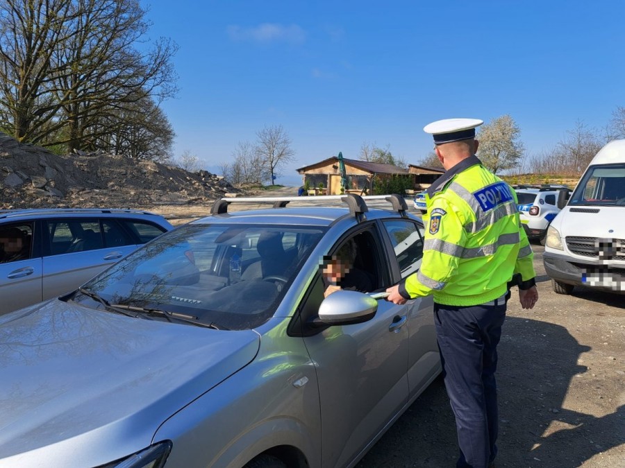 Razie în județ. Vezi câte persoane au fost testate pentru alcool sau droguri