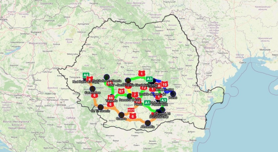 RUTE ALTERNATIVE PENTRU VALEA OLTULUI (DN 7 PITEȘTI-SIBIU)