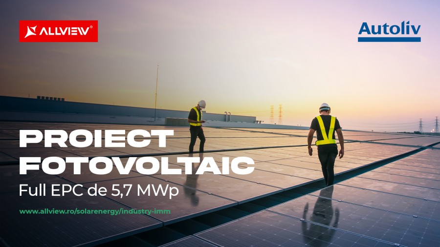 Allview a semnat contractul cu Autoliv România, în vederea implementării unui proiect fotovoltaic important de 5,7 MWp