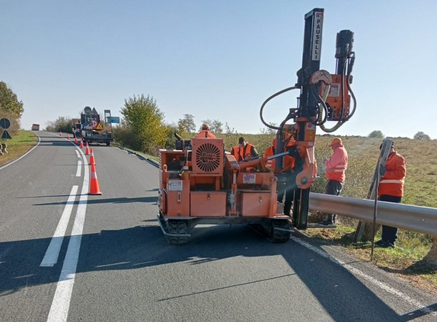 Lucrări la drumuri naționale și autostrăzi, în județul Arad