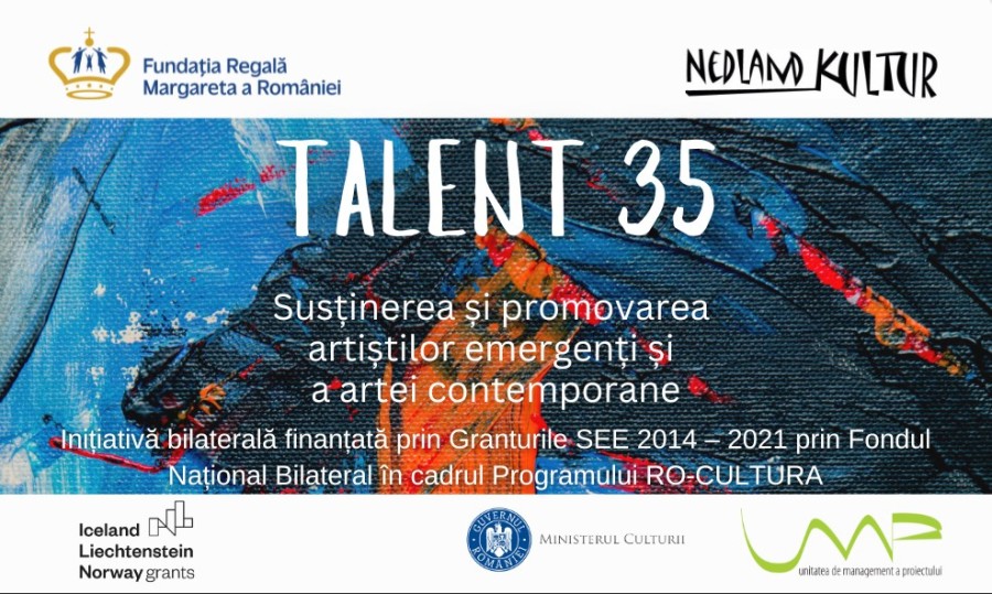 Comunicat - Talent 35 o initiativa culturala in sprijinul artei contemporane și a artiștilor emergenți