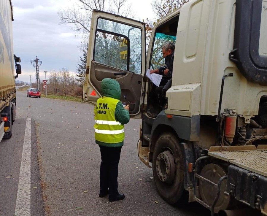 Transportatorii luați la purecat de inspectorii ITM; vezi care a fost valoarea amenzilor aplicate