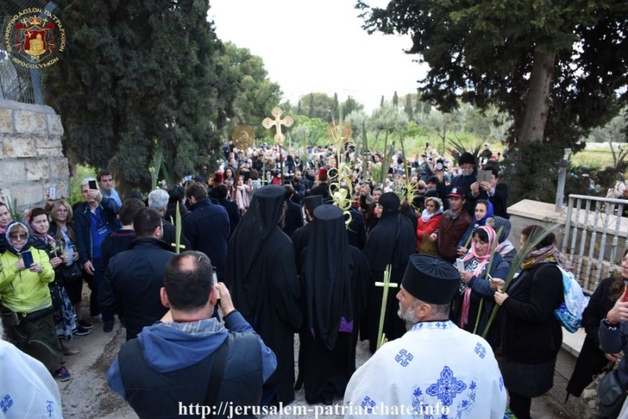 Războiul oprește Procesiunea de Florii de la Ierusalim