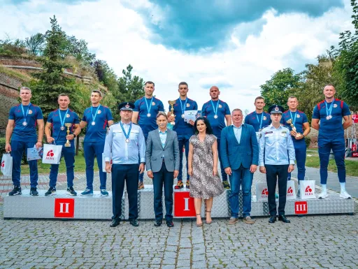 ISU Arad, locul al II-lea la Cel mai puternic pompier