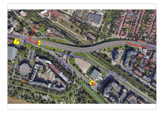 Pasajul Micălaca din Arad se închide din 6 iulie pentru lucrări la tramvai