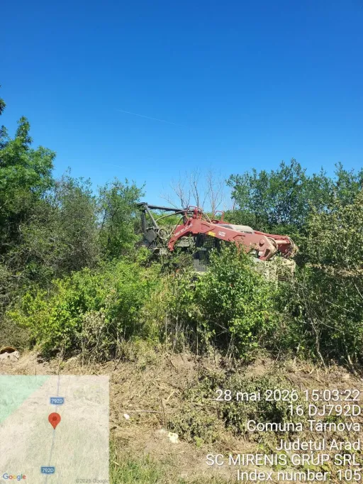 Consiliul Județean Arad defrișează 135 km de drumuri județene în vara 2026