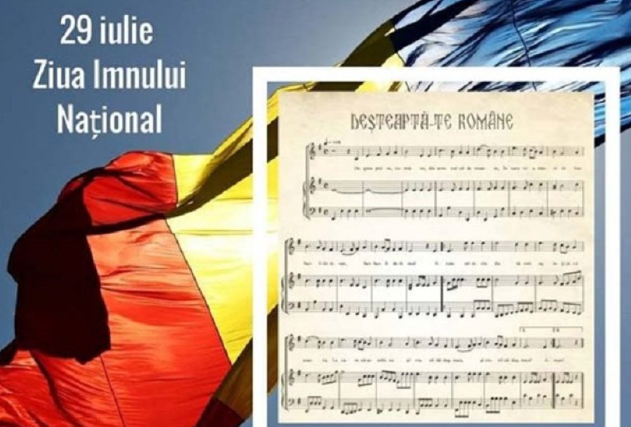Ziua Imnului Național - sărbătorită cu ceremonii în Piața Catedralei