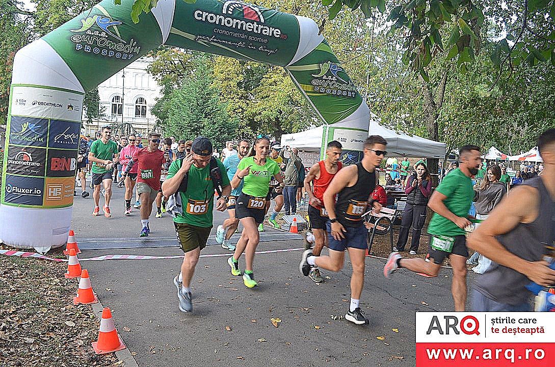 Arad Half Marathon - două zile de competiție, mișcare și voie bună  în Parcul Eminescu (FOTO)!