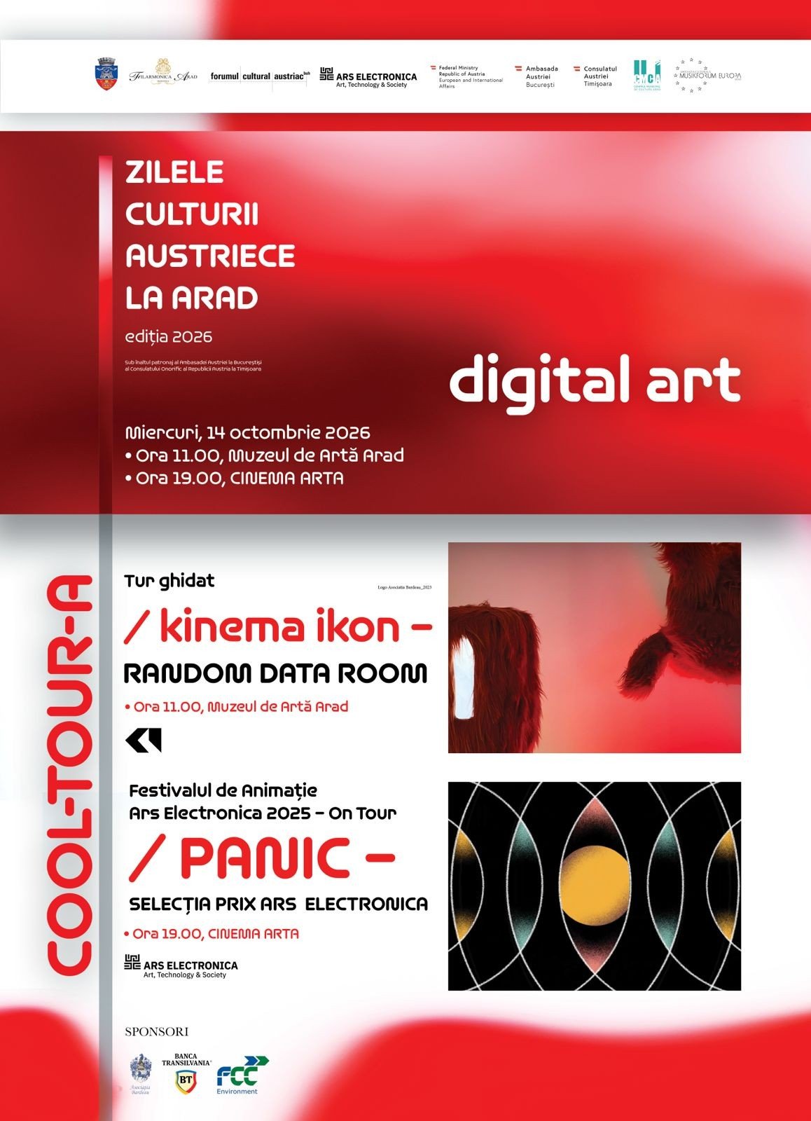 Festivalul de Animație „Ars Electronica - On Tour“, la Cinematograful „Arta“ din Arad